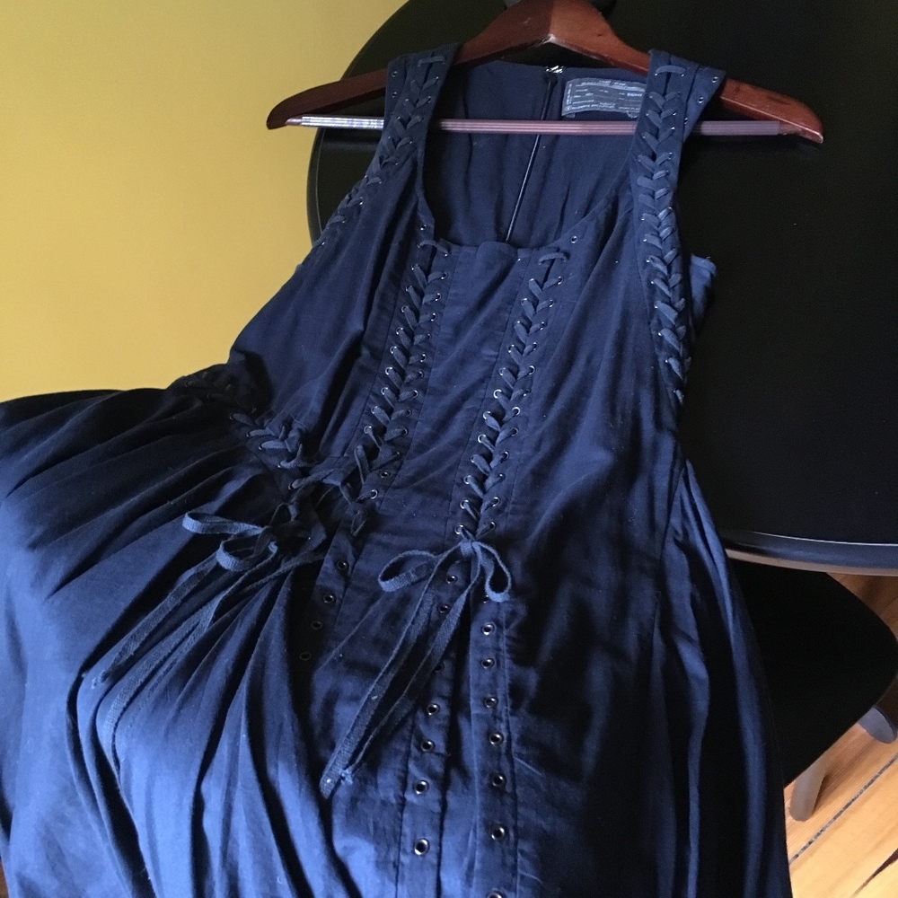 Fabulous blue All Saints Aemilla Dress UK 8/US 4-6